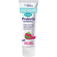 Henry Blooms Kids Probiotic Toothpaste Super Organic Watermelon 50g