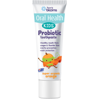 Henry Blooms Kids Probiotic Toothpaste Super Organic Orange 50g