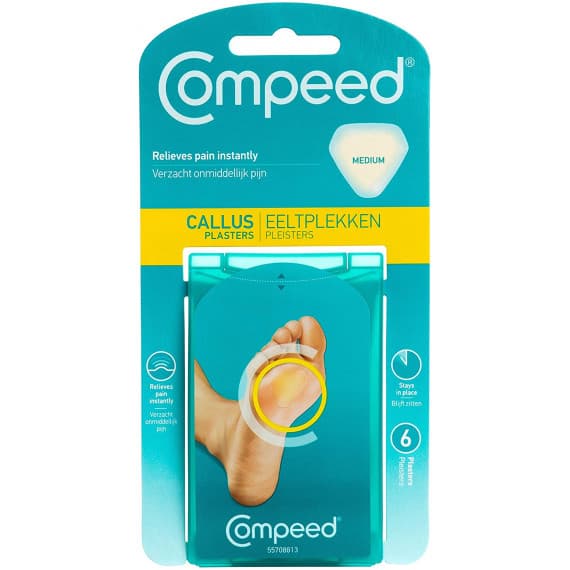 Compeed Callus Plasters 6 Pack for callus protection at Pharmacy Direct
