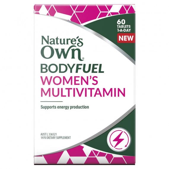 Nature's Own Women's Multivitamin 60 Tablets for energy support - Pharmacy Direct