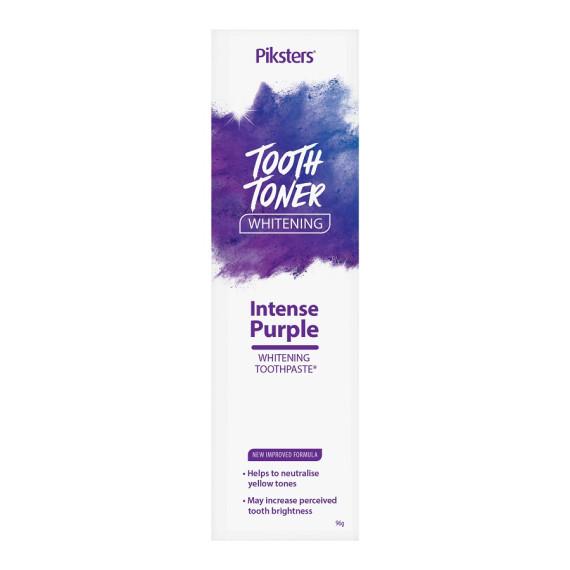 Piksters Tooth Toner Whitening Toothpaste Intense Purple 96g