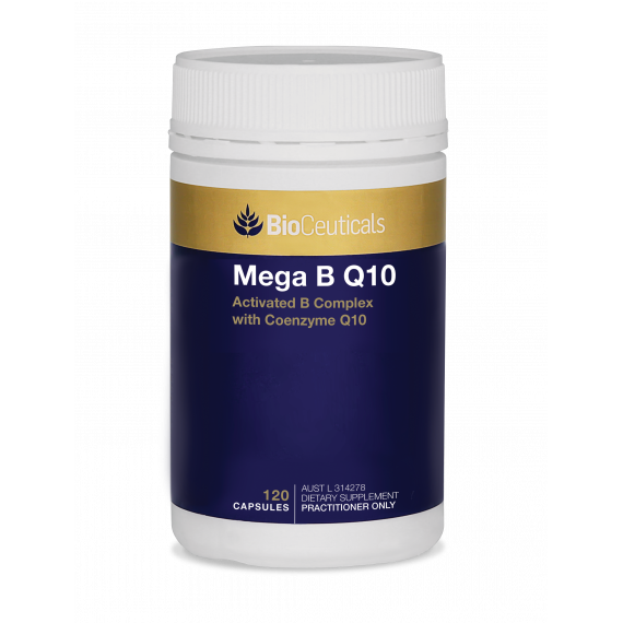 BioCeuticals Mega B Q10 120 Capsules