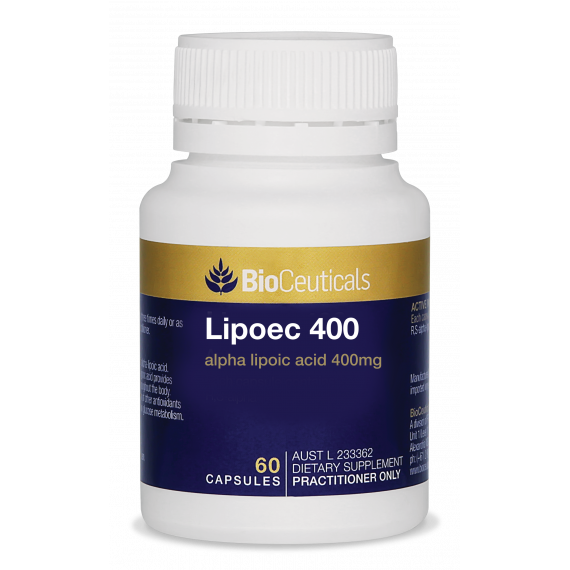 BioCeuticals Lipoec 400 60 Capsules