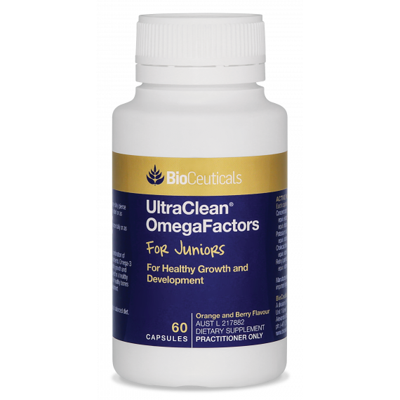 BioCeuticals UltraClean OmegaFactors for Juniors 60 capsules