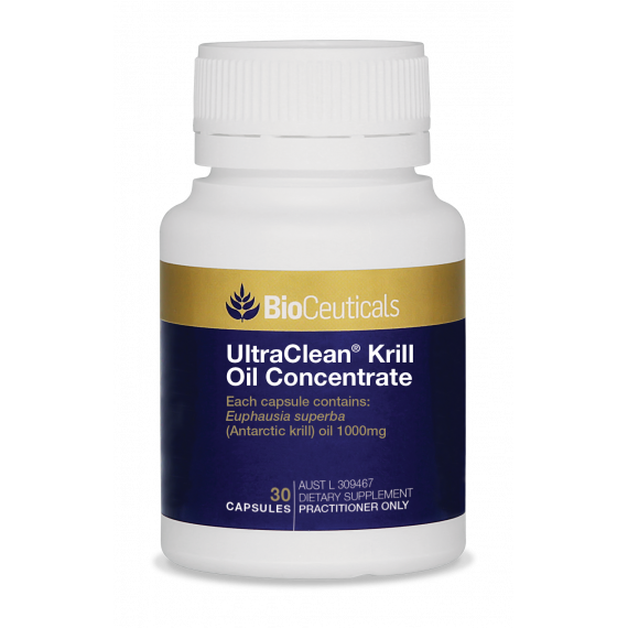 BioCeuticals UltraClean Krill Oil Concentrate 30 Capsules