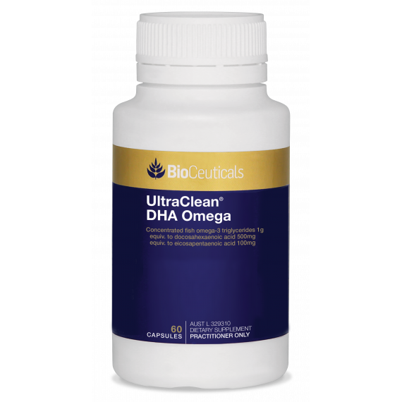 BioCeuticals UltraClean DHA Omega 60 Capsules