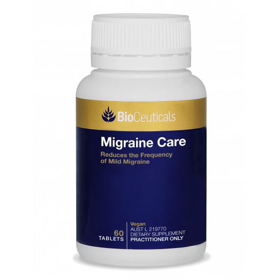 BioCeuticals Migraine Care 60 Tablets Expiry Oct 6 2024