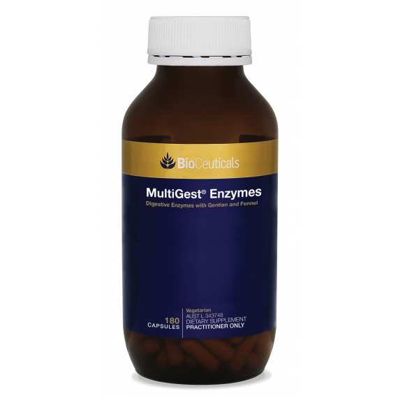 BioCeuticals MultiGest Enzymes 180 Capsules