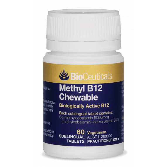 BioCeuticals Methyl B12 Chewable 60 Tablets