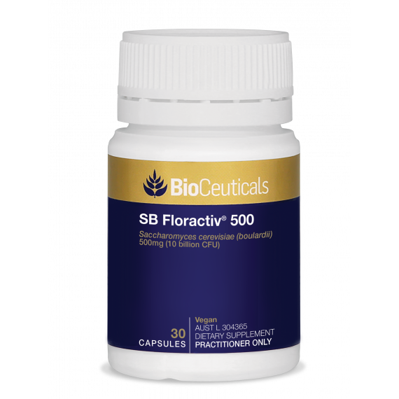 BioCeuticals SB Floractiv 500 30 Capsules