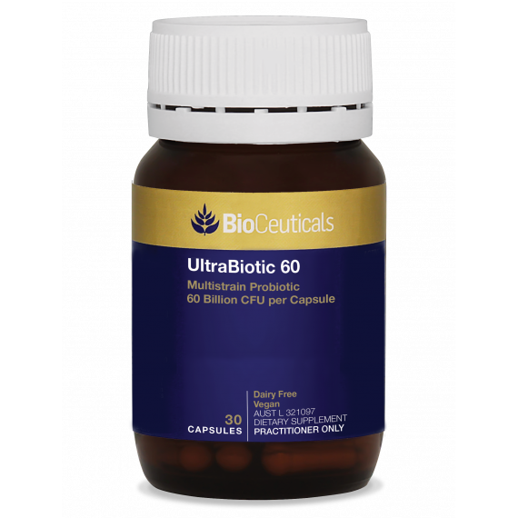 BioCeuticals UltraBiotic 60 30 Capsules