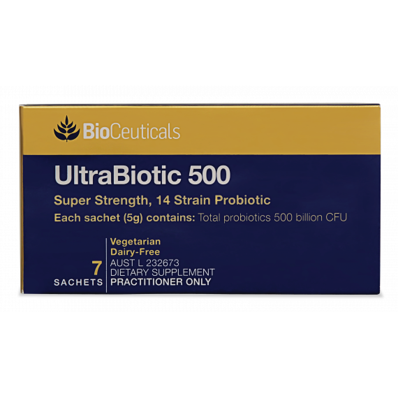 BioCeuticals UltraBiotic 500 7 Sachets (35g)