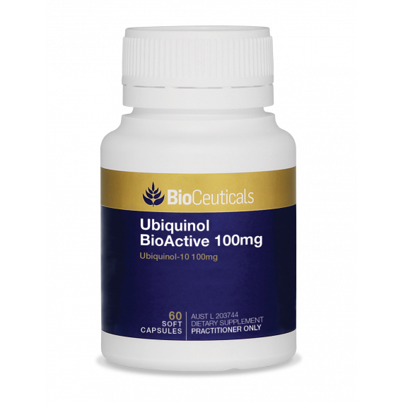 BioCeuticals Ubiquinol BioActive 100mg 60 capsules
