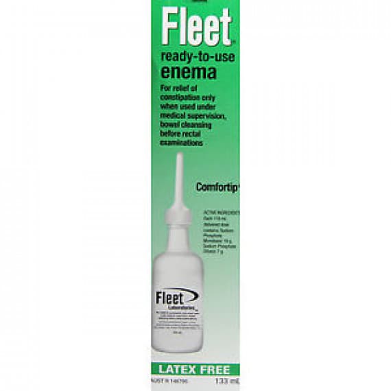 Fleet RTU Enema 133ml - Gentle Constipation Relief and Cleansing - Pharmacy Direct