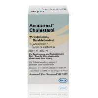 Accutrend Cholesterol Test Strips 25 