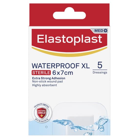 Buy Elastoplast Waterproof XL 5 Dressings Online Pharmacy Direct AU