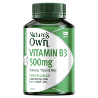 Natures Own Vitamin B3 500mg 120 Tablets