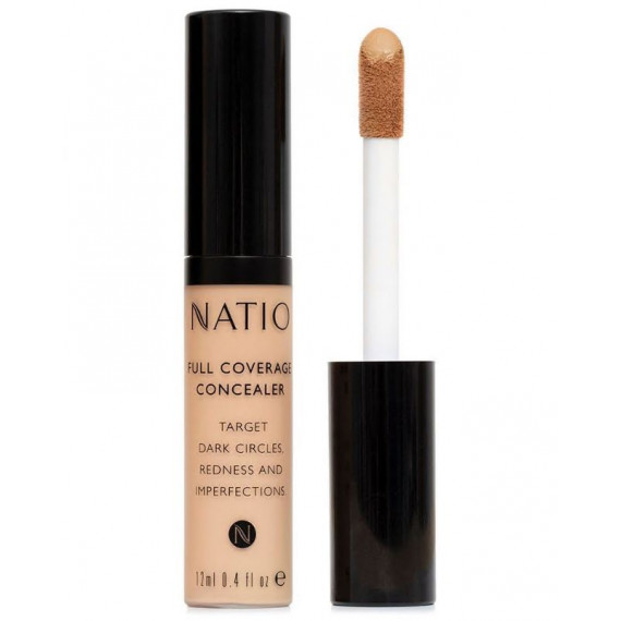 Natio Full Coverage Concealer Light available at Pharmacy Direct
