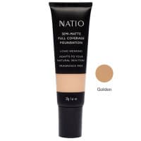 Natio Semi Matte Full Coverage Foundation Golden 30g