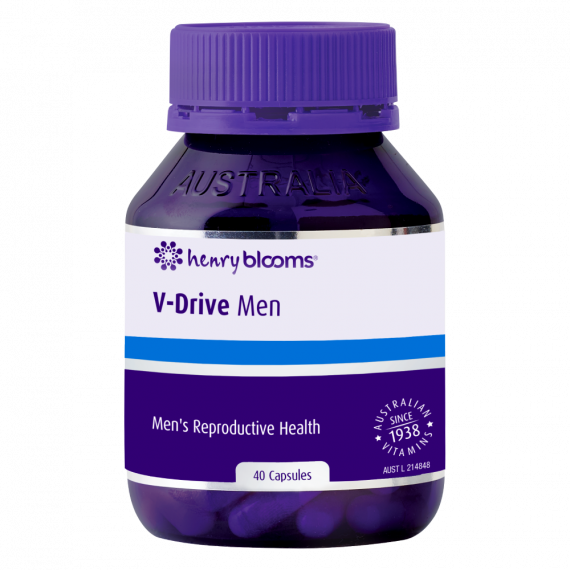 Henry Blooms V-Drive Men 40 Capsules