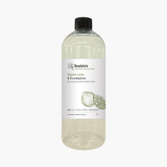 Bosistos Desert Lime and Eucalyptus Hand Wash Refill 1L - Natural Cleanse - Pharmacy Direct