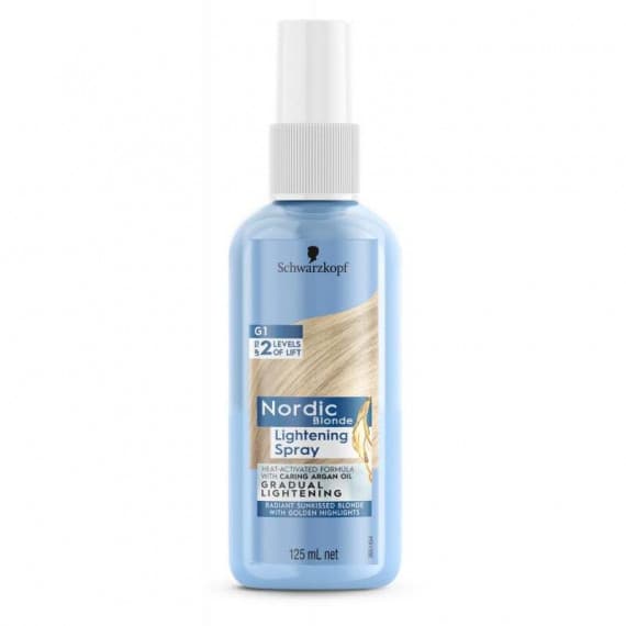 Schwarzkopf Nordic Blonde G1 Lightening Spray 125ml - Natural Blonde Lightening - Pharmacy Direct