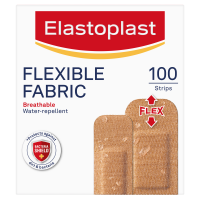 Elastoplast Flexible Fabric Plaster 100 Pack