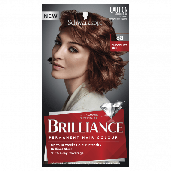Schwarzkopf Brilliance 68 Chocolate Rush - Long-lasting colour and shine - Pharmacy Direct