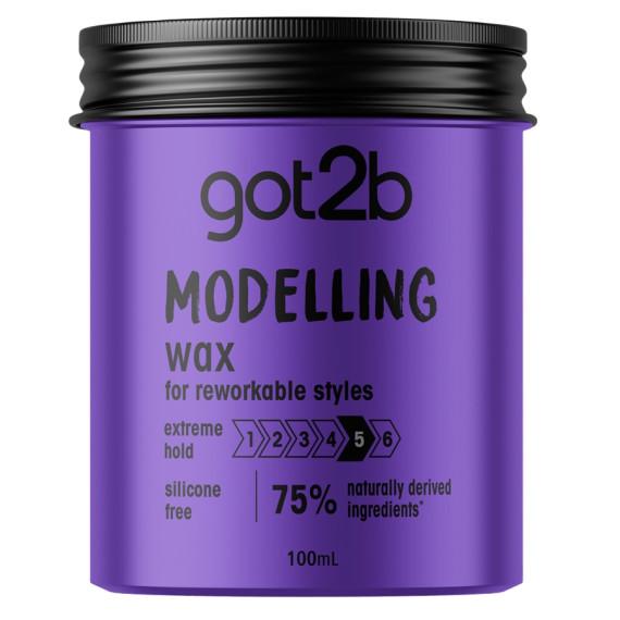Schwarzkopf Got2b Modelling Wax 100ml - Flexible Hair Styling at Pharmacy Direct