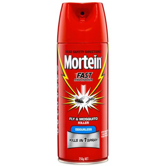 Mortein Fast Knock Down Flying Insect Killer Odourless 250g