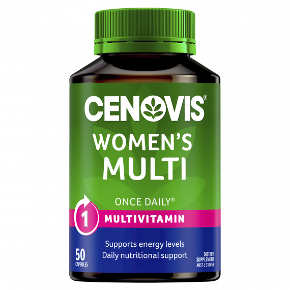 Cenovis Womens Multi Once Daily 50 Capsules