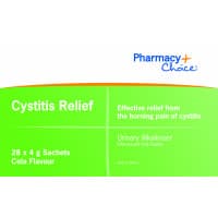 Pharmacy Choice Cystitis Relief 28 Sachets