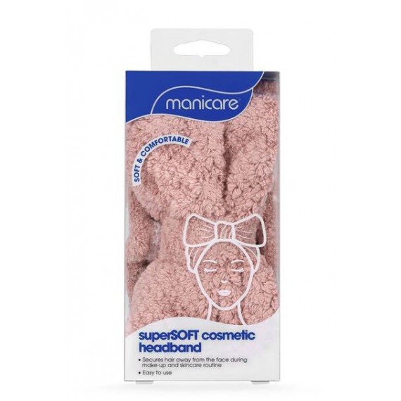 Manicare SuperSOFT Cosmetics Headband 1 Pack - Gentle and Secure Fit - Pharmacy Direct
