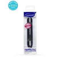 Manicare ManiPRO 2 in 1 Cuticle Pusher And File 1 Pack