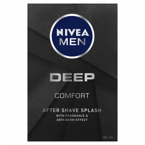 Nivea Men Deep After Shave Lotion 100ml - Refreshing Skin Protection - Pharmacy Direct