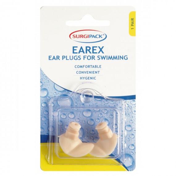 Surgipack Earex For Swimming Ear Plugs 1 Pair - Water Protection - Pharmacy Direct