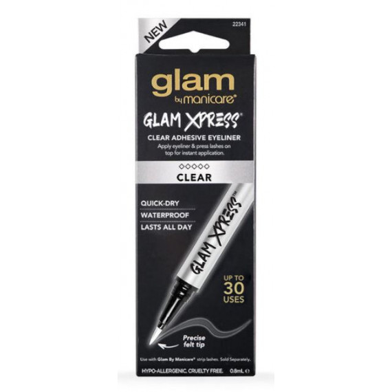 Buy Glam By Manicare Glam Xpress Clear Adhesive Eyeliner 0.8ml Online Pharmacy Direct AU