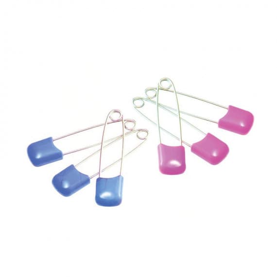 Pigeon Safety Pins 6 Pack - Safe Baby Fastening and Protection - Pharmacy Direct