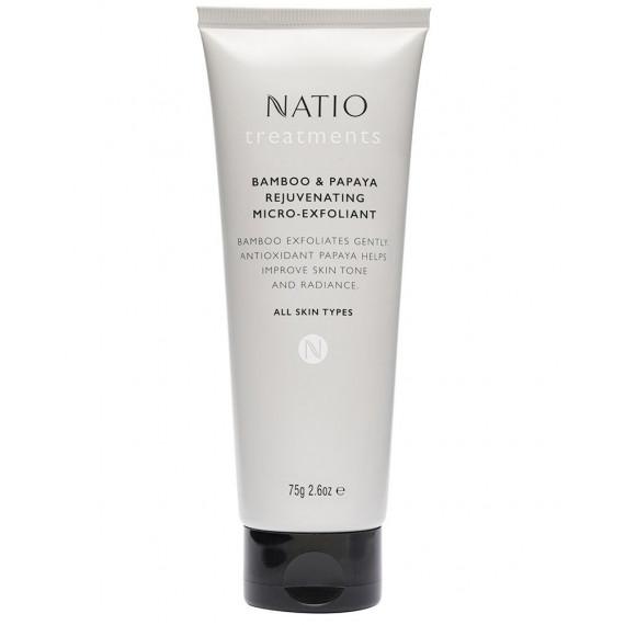 Natio Treatments Bamboo And Papaya Rejuvenating Micro Exfoliant 75g