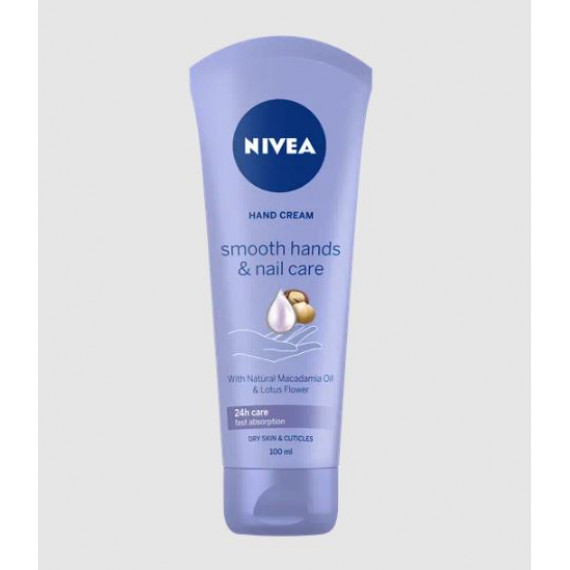 Nivea Smooth Hands & Nail Care Hand Cream 100ml