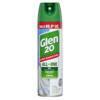 Glen 20 All In One Disinfectant Spray Crisp Linen 175g