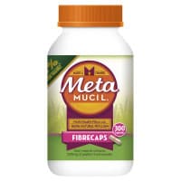 Metamucil Daily Fibre Supplement Fibre 300 Capsules