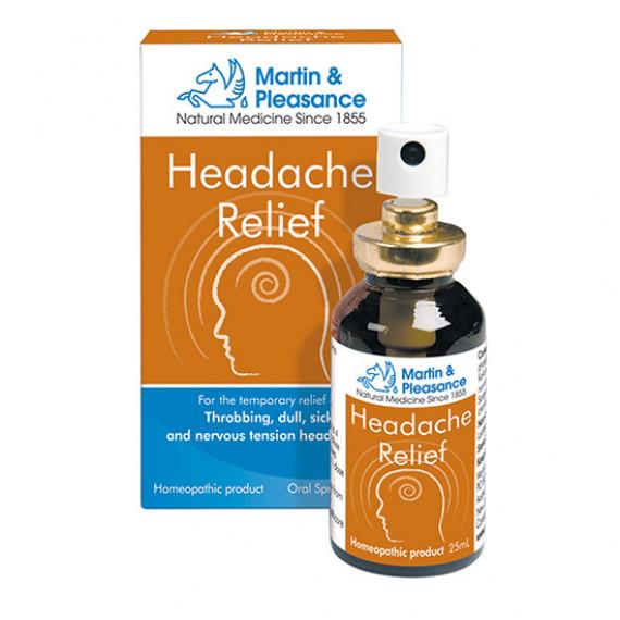 Buy Martin and Pleasance Homeopathic Remedy Headache Relief Spray 25ml Online Pharmacy Direct AU