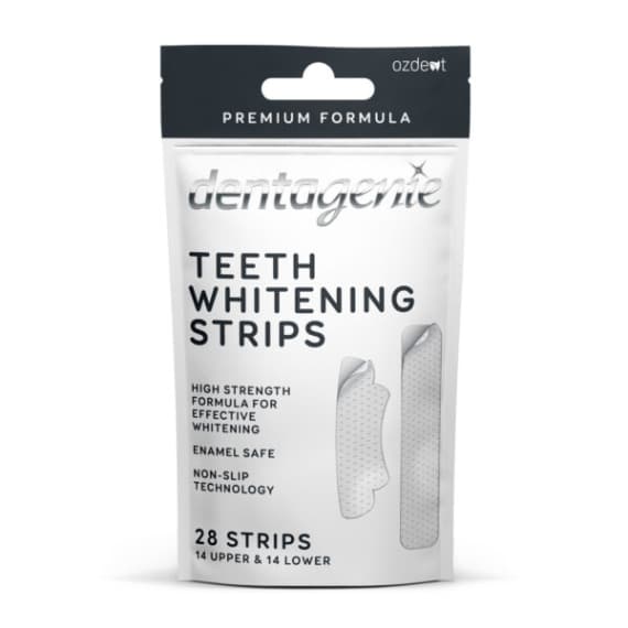 Dentagenie Professional Whitening Strips 28 Pack for Brighter Smile at Pharmacy Direct
