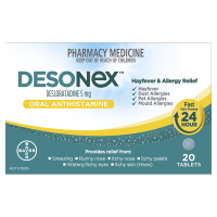 Desonex Hayfever and Allergy 5mg 20 Tablets