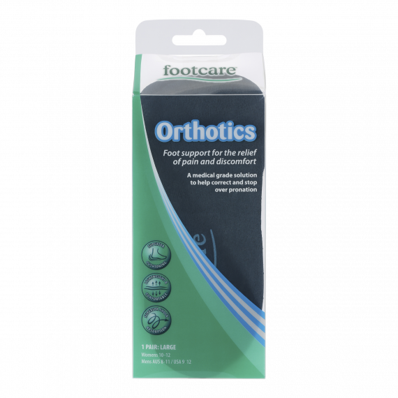 Maseur Footcare Orthotics Insoles Large 1 Pair