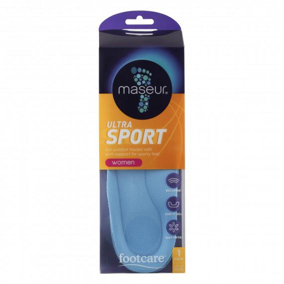 Maseur Footcare Women's Ultra Sport Insoles 1 Pair