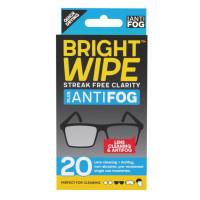 Bright Wipe Anti Fog 20 Pack