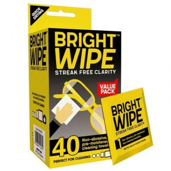 Buy Bright Wipe Lens Wipe 40 Pack Online Pharmacy Direct AU