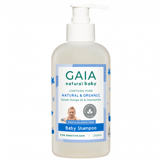GAIA Natural Baby Shampoo 375ml